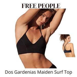 Free People Dos Gardenias Maiden Surf Top Sz L